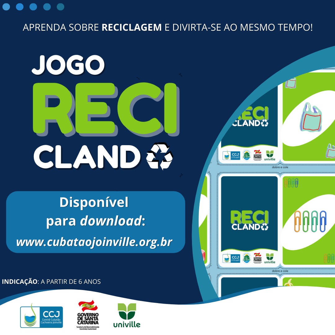  Jogo de Educação Ambiental RECICLANDO!