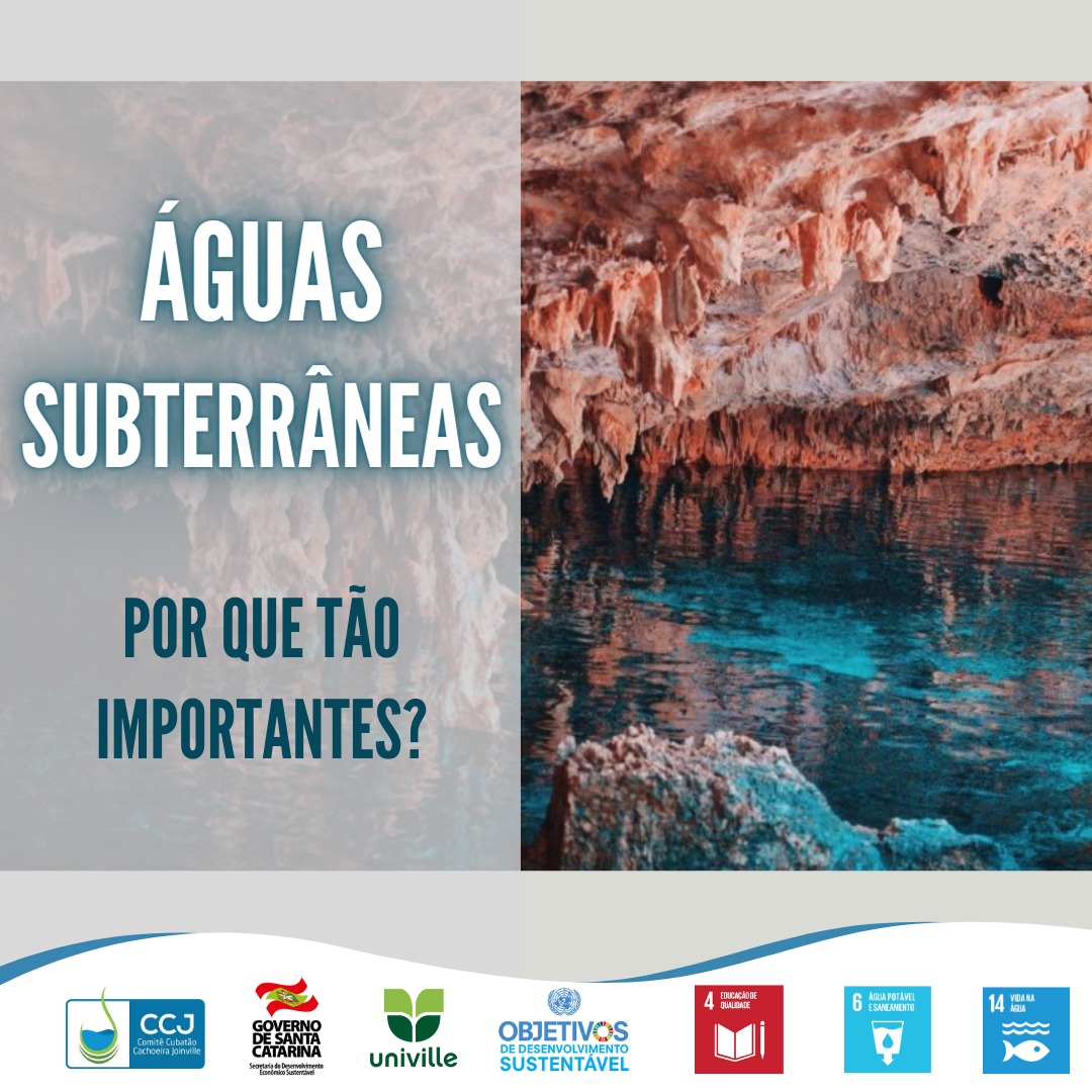 As águas subterrâneas