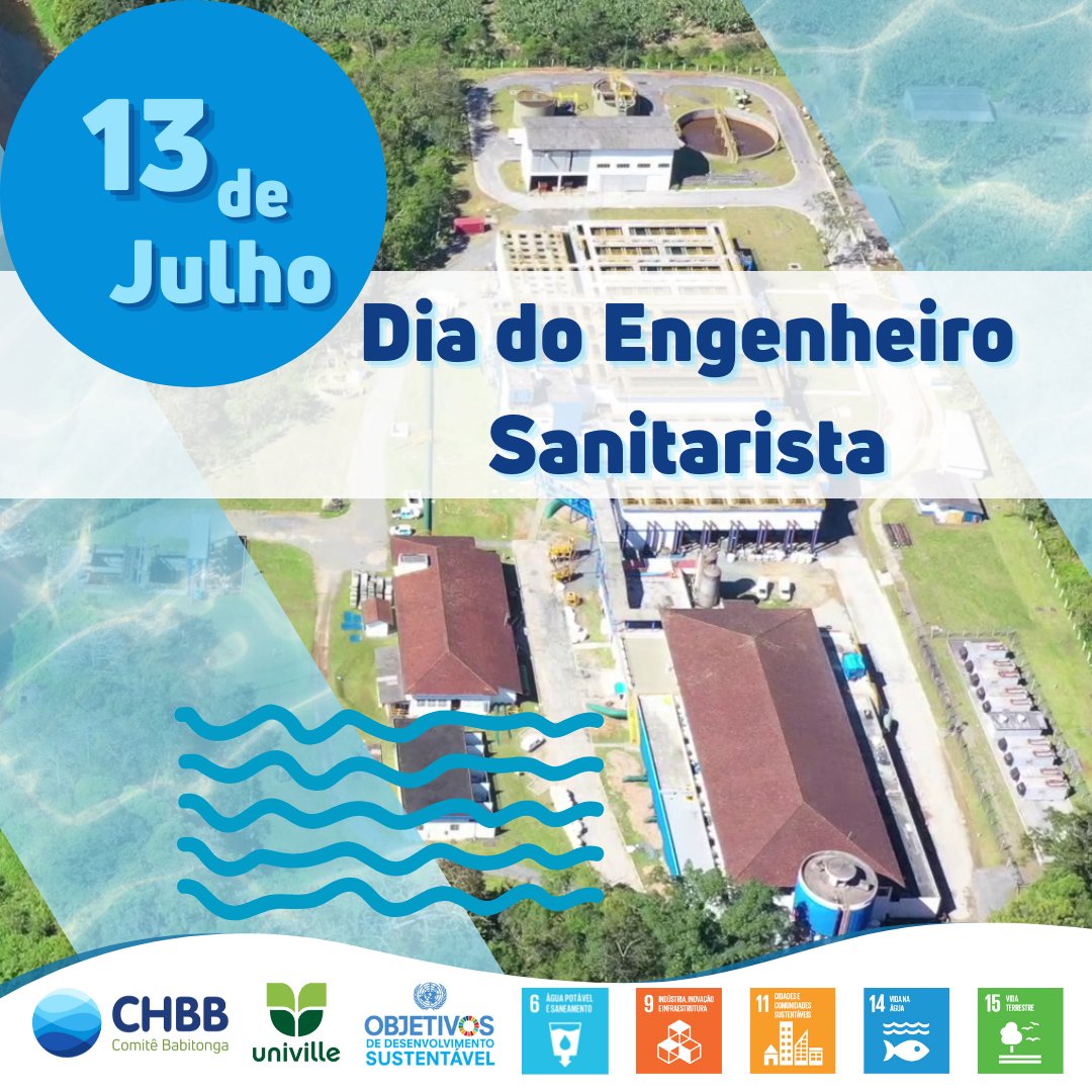 13 de julho - Dia do Engenheiro Sanitarista
