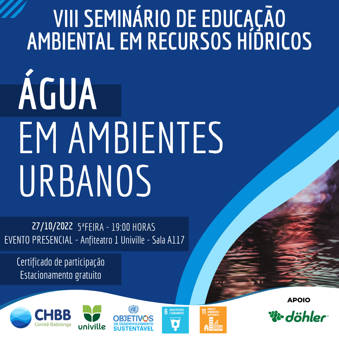 CONVITE - VIII Seminário de Educação Ambiental em Recursos Hídricos 